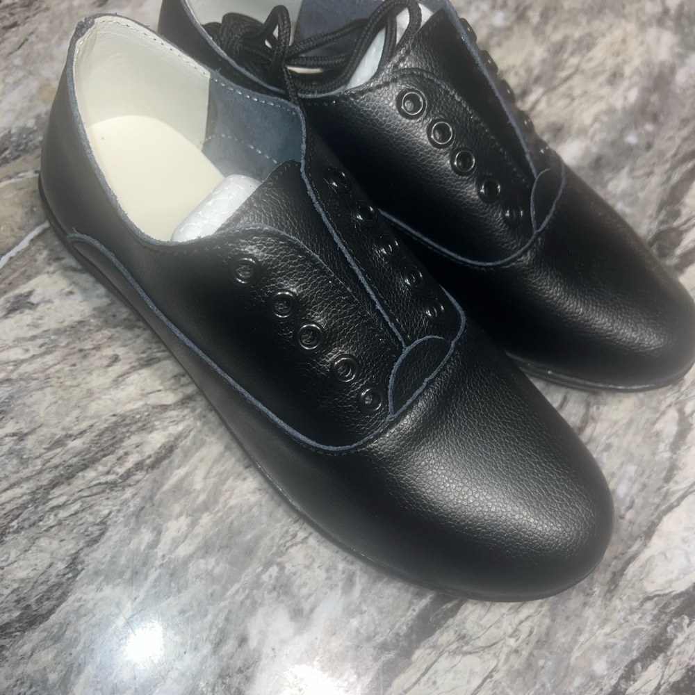 Classic Black Leather Shoes